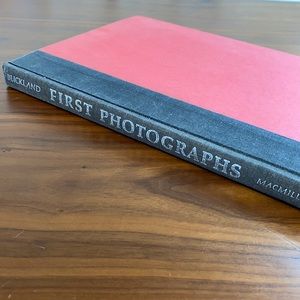 VINTAGE •1980• FIRST PHOTOGRAPH COFFEE TABLE BOOK